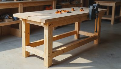My 2x4 Workbench: One Weekend, $150, Still Going After 7 Years