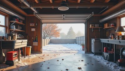 Garage Winter Prep: What Freezes, What Cracks, What to Fix in October