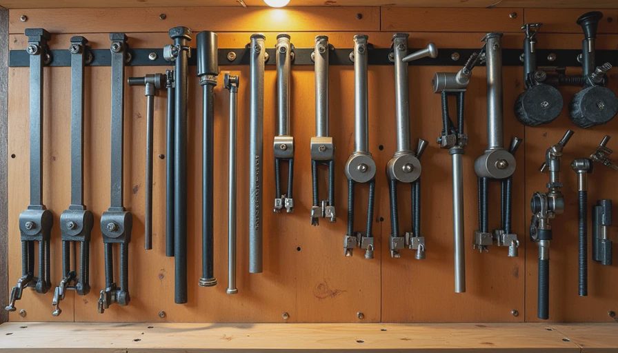 Practical clamp storage solutions using French cleats for woodworkers