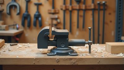 Vises and Clamp Storage for the Weekend Woodworker