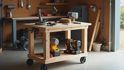 Build a Mobile Work Cart in a Weekend — Free Plans