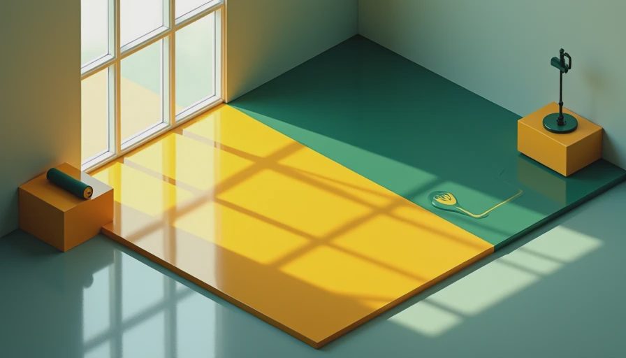 Illustration for polyaspartic floor coating vs epoxy