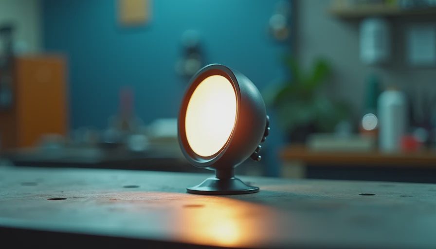 Illustration for cool garage lighting ideas
