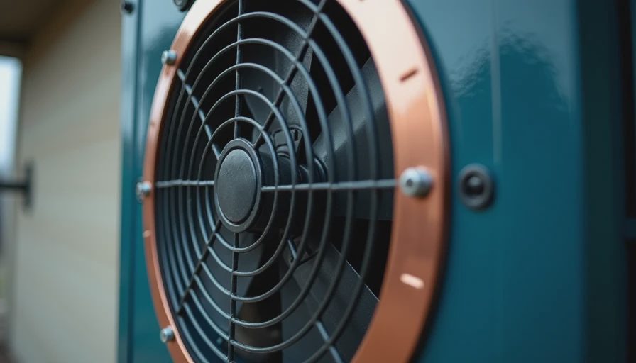Illustration for garage wall exhaust fan