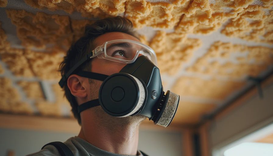 Visual context for cheap way to insulate garage ceiling