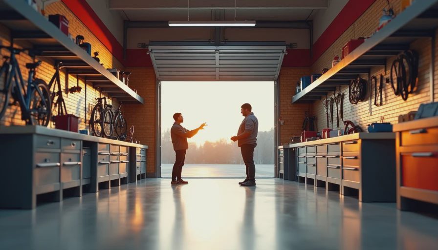 Visual context for best garage slatwall system