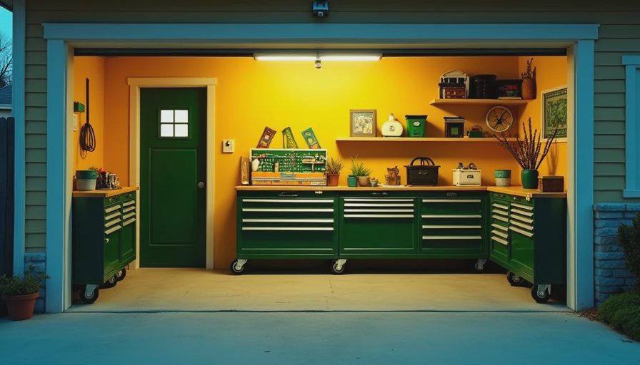 Visual context for diy workbench with wheels