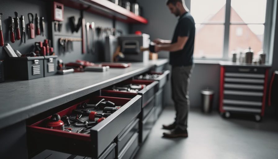 Visual context for workbench drawers