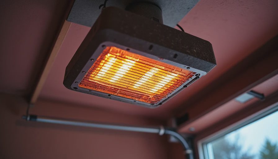 Visual context for radiant garage heaters