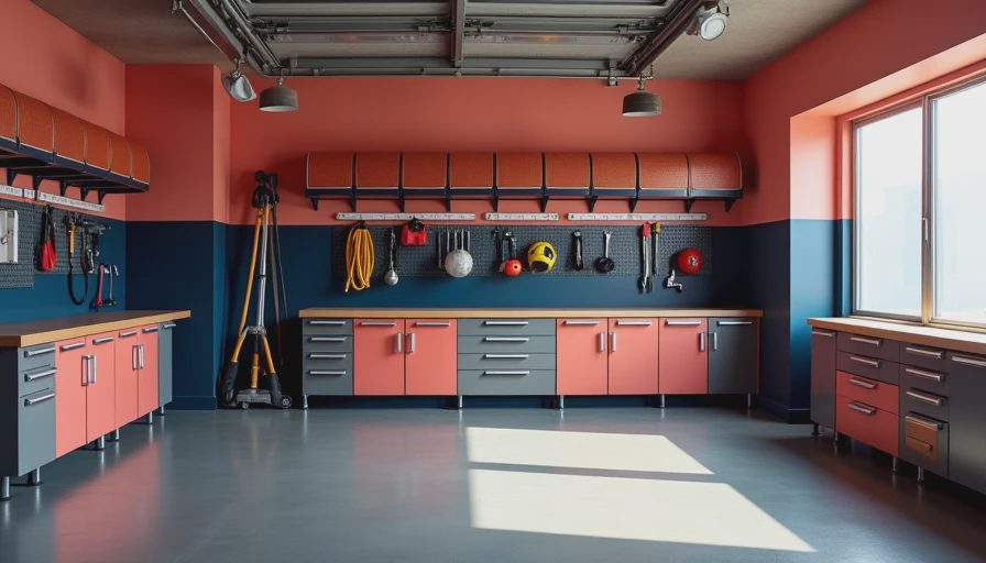 Illustration for garage storage